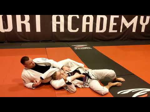 Triangle from The Back to Armbar and Shoulder Lock
