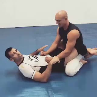 Triangle variation when your opponent hides the arm. By @animalblackbelt