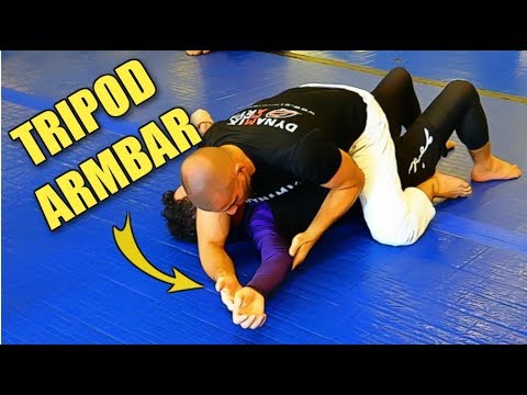 Tripod Armbar From Mount