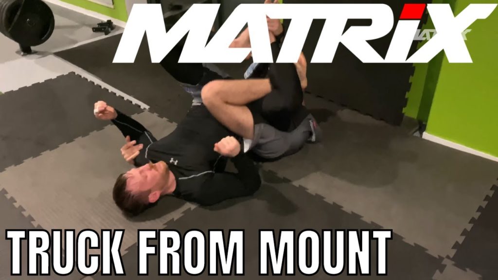 Truck vs knee elbow escape, Bruno vs Tobi Part 1 - Matrix Jiu Jitsu