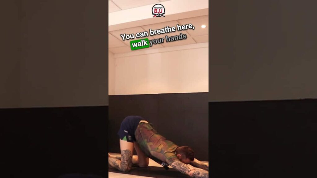 Try these 2 stretches for tight shoulders! #bjj #jiujitsu #stretching #stretch #mobility #grappling