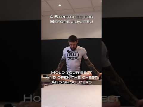 Try these stretches before jiu-jistu #brazilianjiujitsu #jiujitsu #bjj #grappling #shorts #youtube