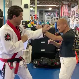 Two legends Jean Jacques Machado and Dan Inosanto!
 Repost jeanjacquesmachado