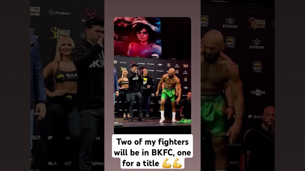 Two of my FFA fighters in BKFC 💪