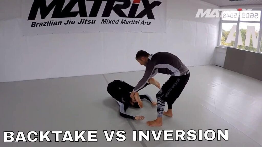 Two ways of taking the Back vs Inversions - Matrix Jiu Jitsu