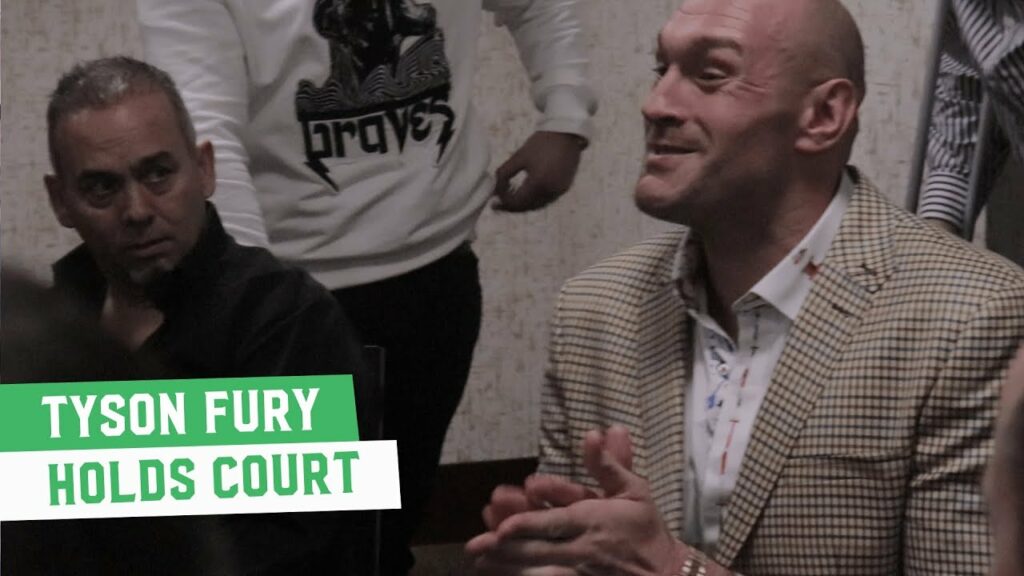 Tyson Fury on Deontay Wilder Scuffle: “He’s Lucky I Didn’t Take His Teeth Out”