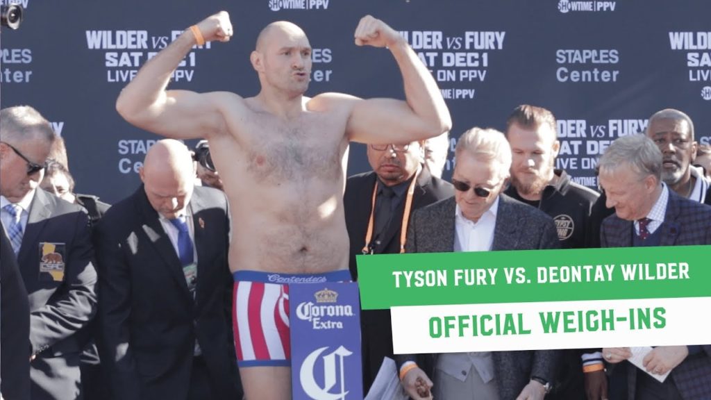 Tyson Fury vs. Deontay Wilder | Official Weigh-Ins