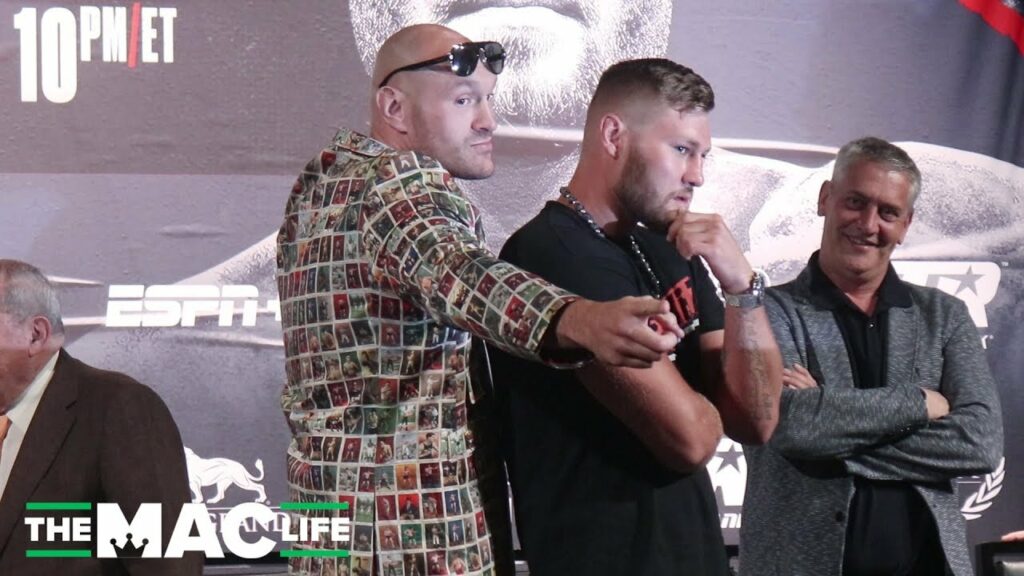 Tyson Fury vs. Tom Schwarz | Friendly Face Off