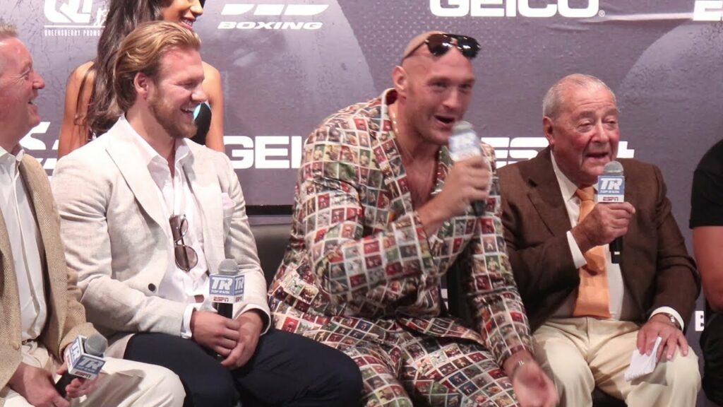 Tyson Fury vs. Tom Schwarz | Tyson Fury Press Conference Highlights