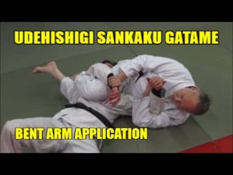 UDEHISHIGI SANKAKU GATAME BENT ARM APPLICATION