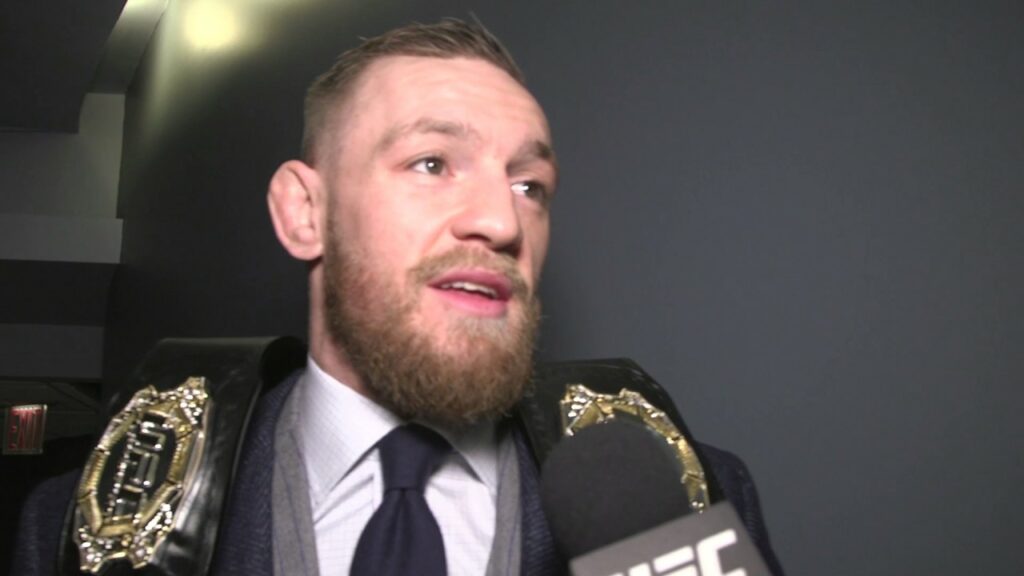 UFC 205: Conor McGregor Backstage Interview