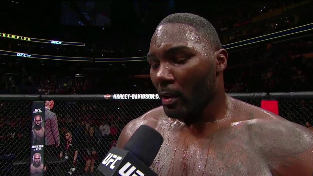 UFC 210: Anthony Johnson Announces His Retirement