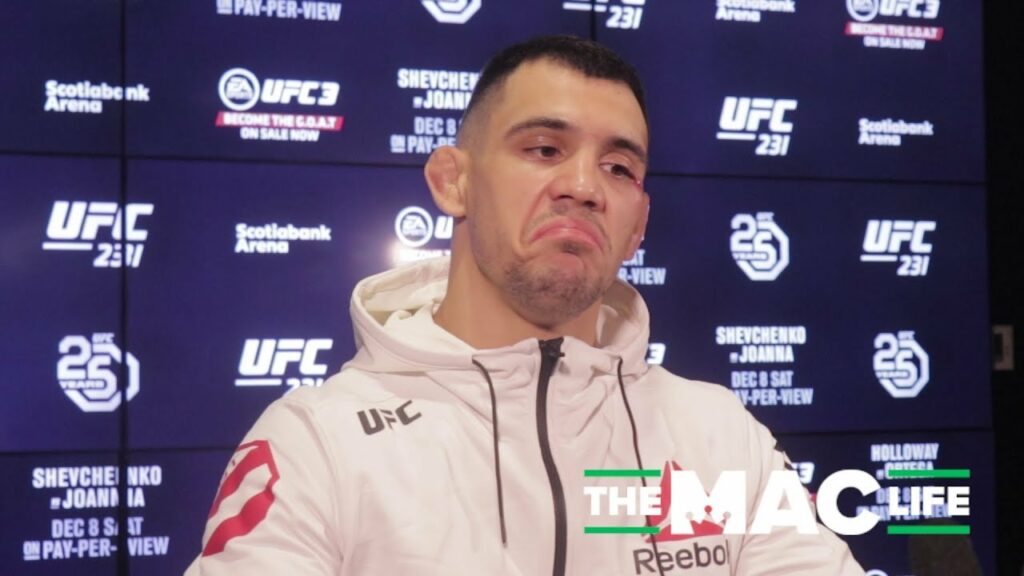 UFC 231: Aleksander Rakic reacts to illegal knees and win over Devin Clark