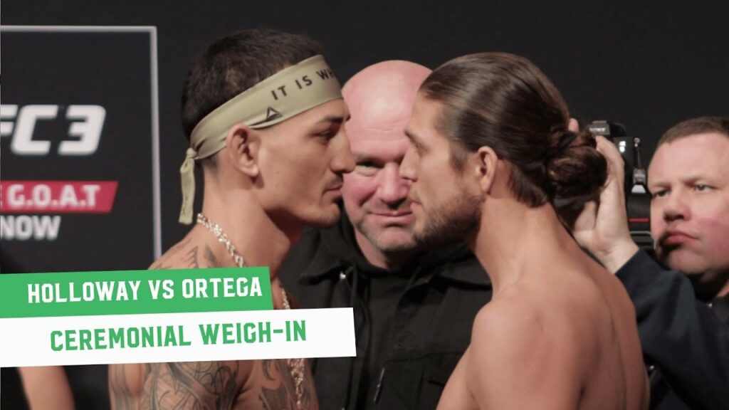 UFC 231 Ceremonial Weigh-Ins: Max Holloway vs. Brian Ortega