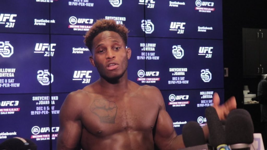 UFC 231: Hakeem Dawodu talks victory in Toronto