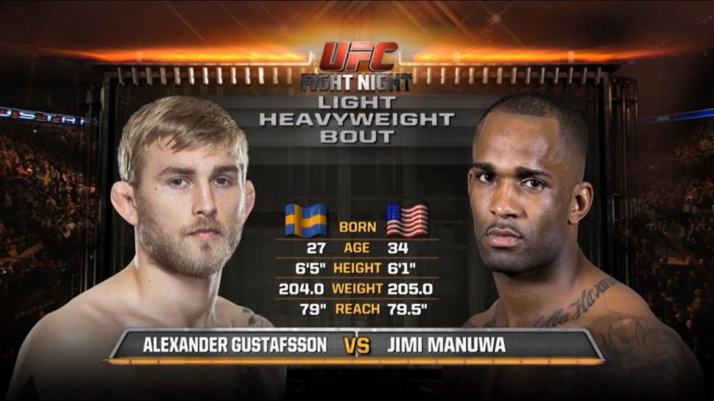 UFC 232 Free Fight: Alexander Gustafsson vs Jimi Manuwa
