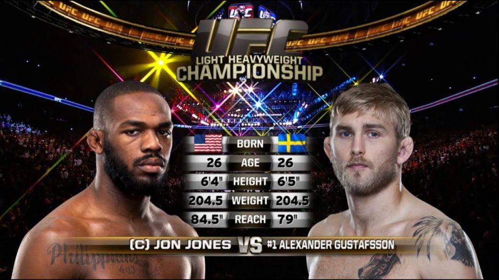 UFC 232 Free Fight: Jon Jones vs Alexander Gustafsson 1