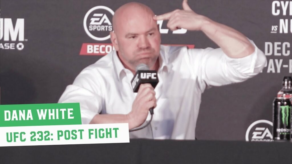 UFC 232 Post-Fight Press Conference: Dana White