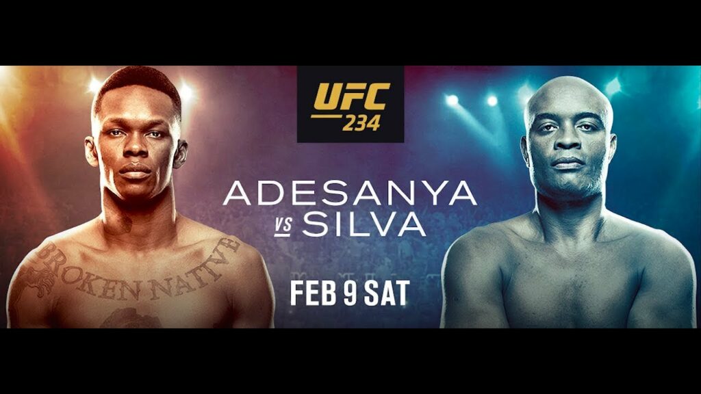 UFC 234: Adesanya vs Silva