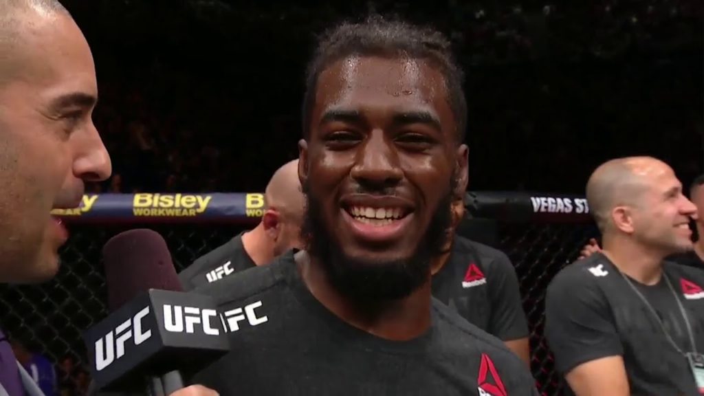 UFC 234: Devonte Smith Octagon Interview