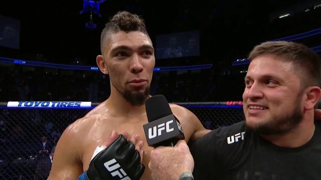 UFC 235: Johnny Walker Octagon Interview