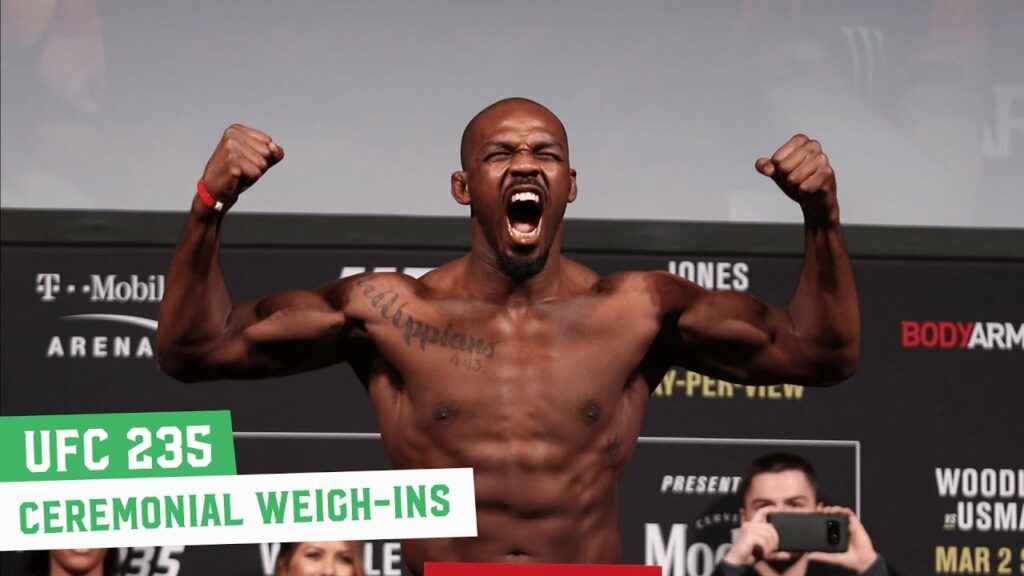 UFC 235: Main Card Ceremonial Weigh-Ins