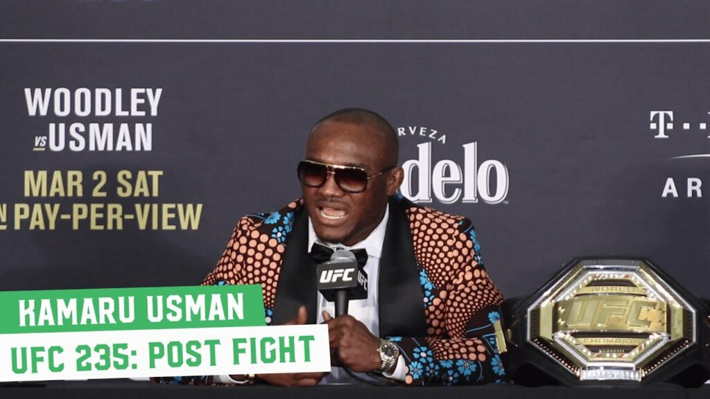 UFC 235 Post-Fight Press Conference: Kamaru Usman