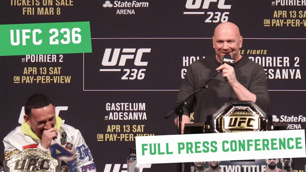 UFC 236 Full Pre-Fight Press Conference: Holloway vs. Poirier