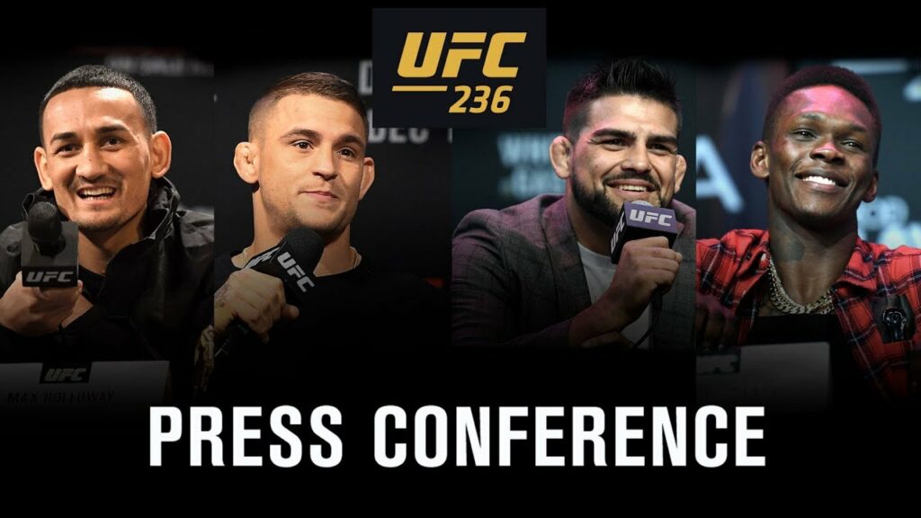 UFC 236: Holloway vs. Poirier 2 Press Conference