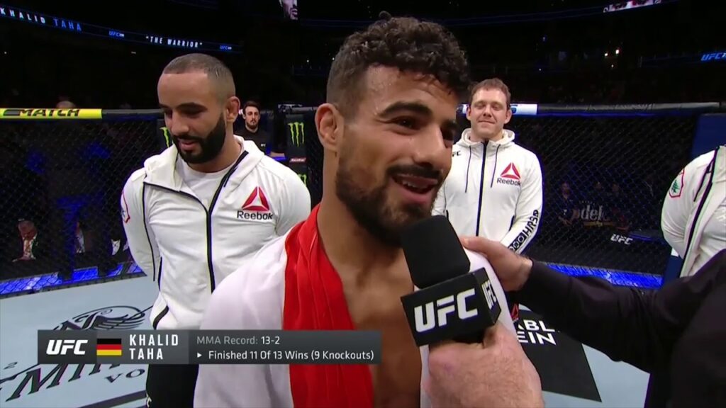 UFC 236: Khalid Taha Octagon Interview