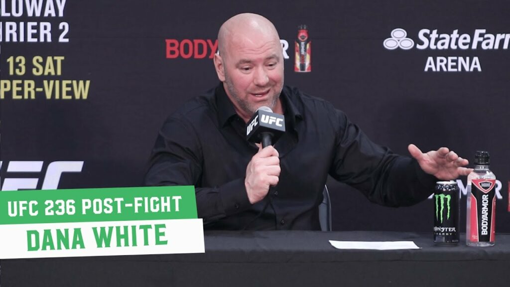 UFC 236 Post-Fight Press Conference: Dana White