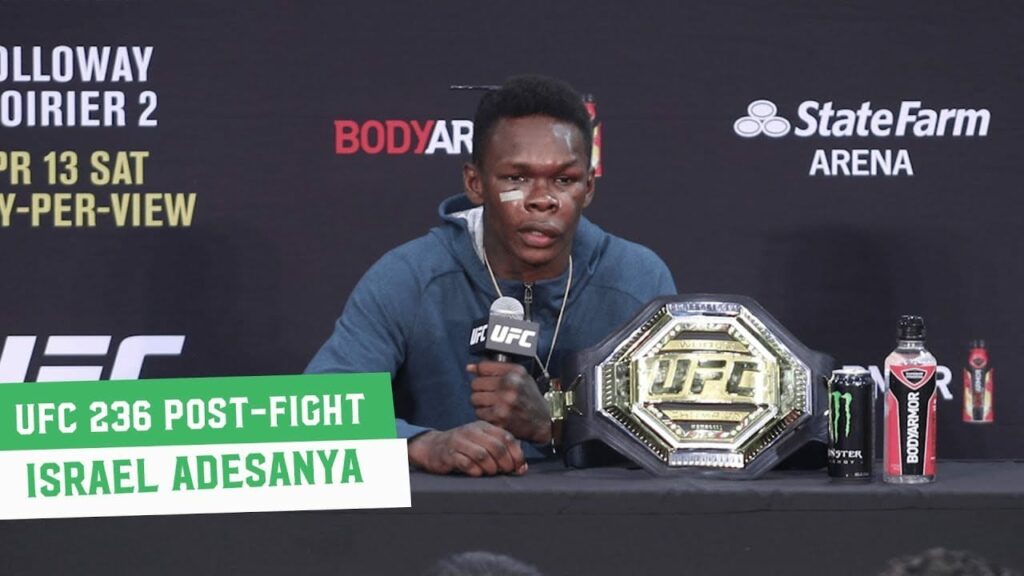 UFC 236 Post-Fight Press Conference: Israel Adesanya