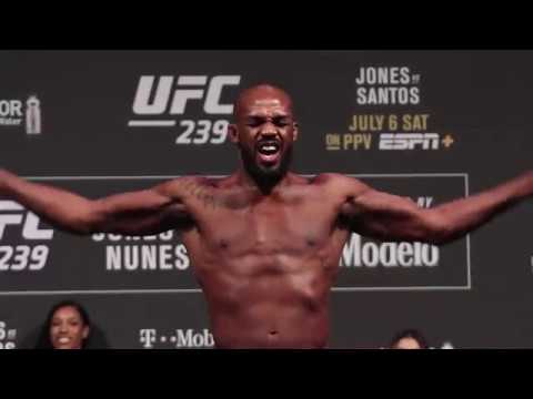 UFC 239 Ceremonial Weigh-Ins: Jon Jones vs. Thiago Silva