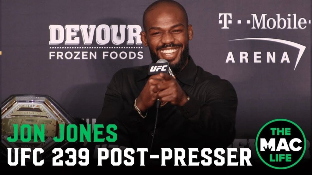 UFC 239 Post-Fight Press Conference: Jon Jones reacts to split decision win