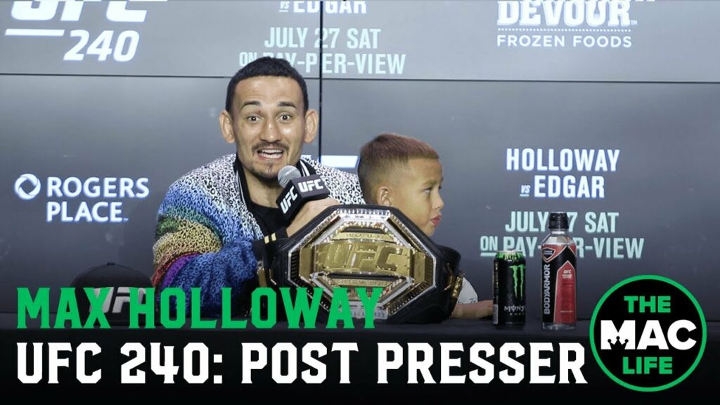 UFC 240 Post-Fight Press Conference: Max Holloway