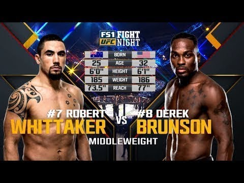 UFC 243 Free Fight: Robert Whittaker vs Derek Brunson