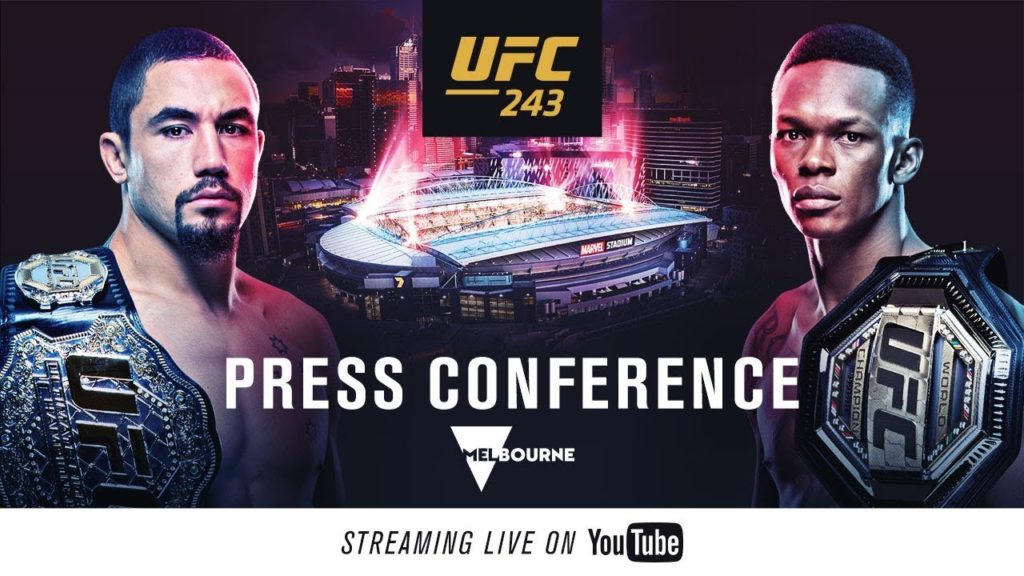 UFC 243: Press Conference