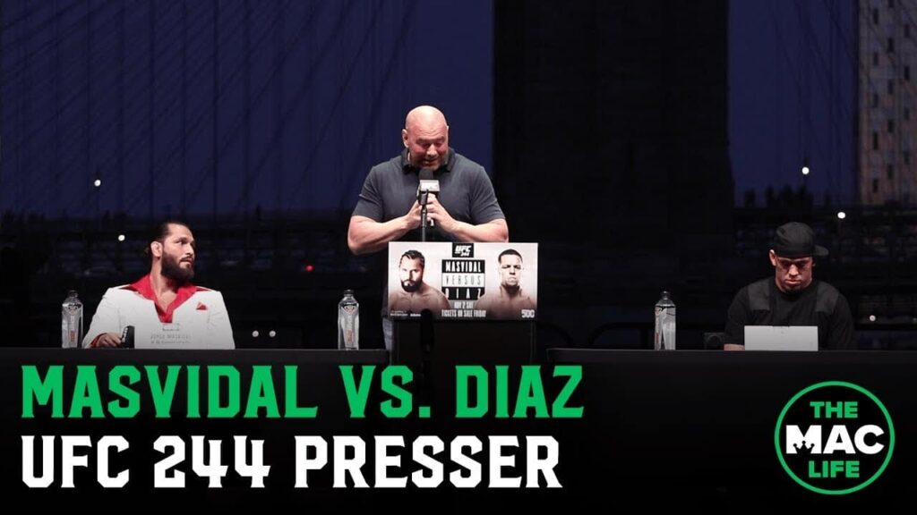 UFC 244: Jorge Masvidal vs. Nate Diaz Full Press Conference