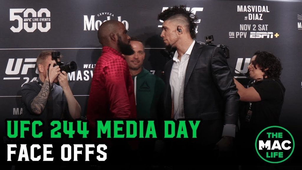 UFC 244 Media Day Staredowns