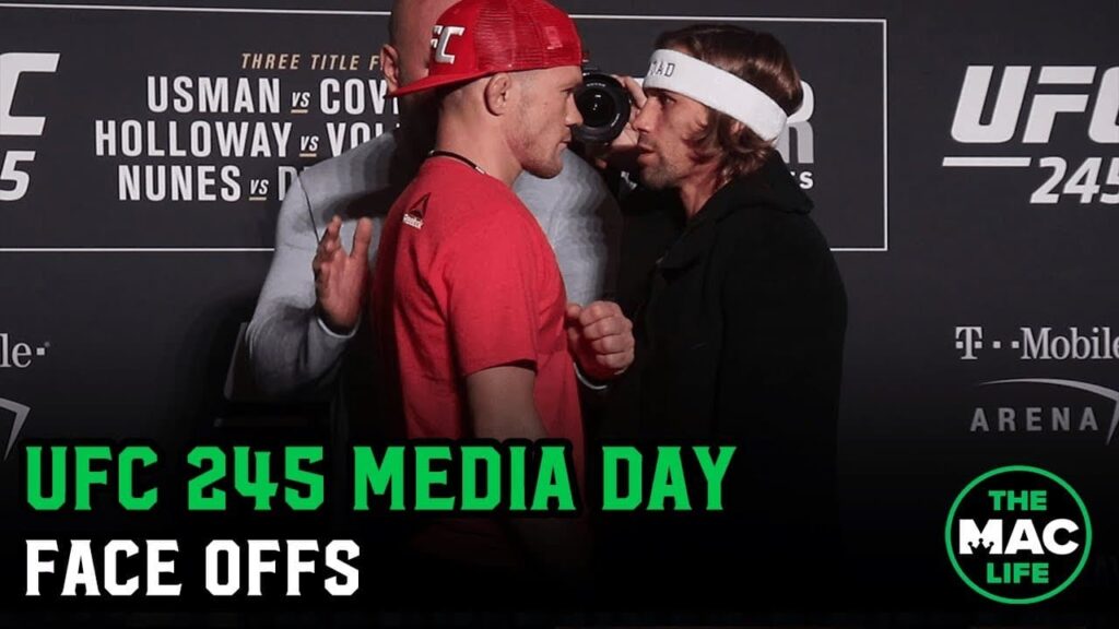 UFC 245 Media Day | Face Offs