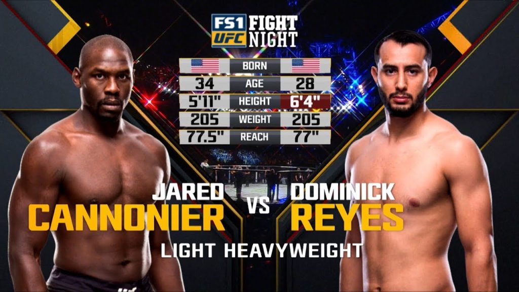 UFC 247 Free Fight: Dominick Reyes vs Jared Cannonier