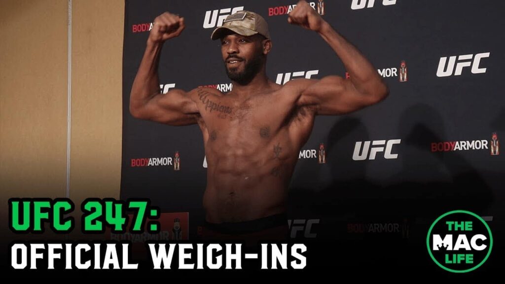 UFC 247 Official Weigh-ins: Main Card