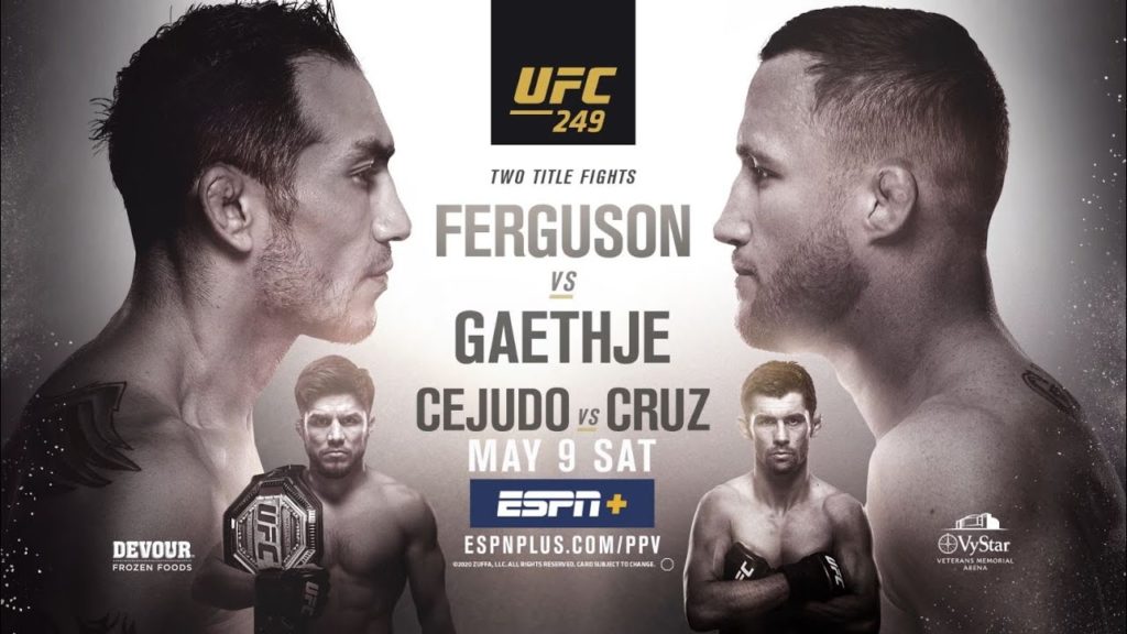 UFC 249: Ferguson vs Gaethje – The Most Stacked Card of the Year