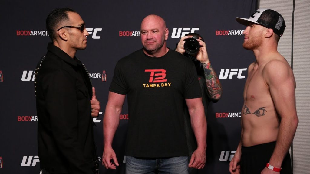 UFC 249: Weigh-in Faceoffs