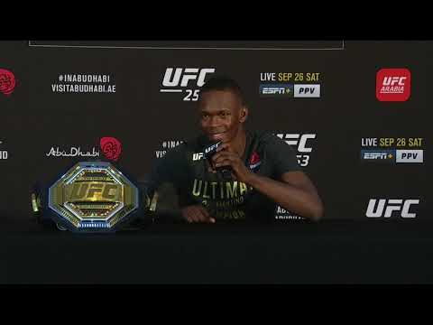 UFC 253: Israel Adesanya Post-fight Press Conference