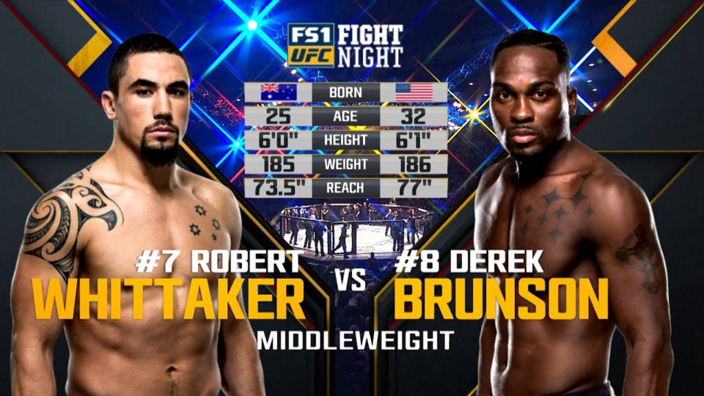 UFC 254 Free Fight: Robert Whittaker vs Derek Brunson