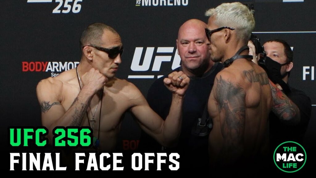 UFC 256: Final Face Offs