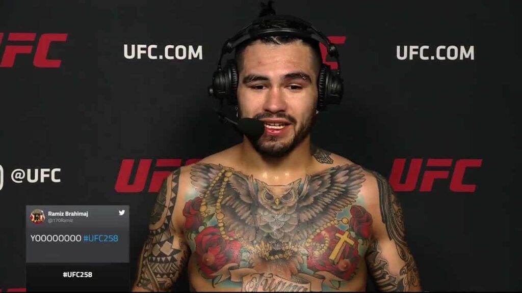 UFC 258: Anthony Hernandez - "I Just Stayed Calm"