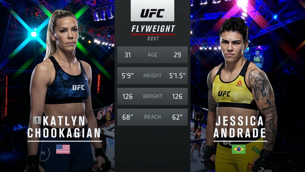 UFC 261 Free Fight: Jessica Andrade vs Katlyn Chookagian