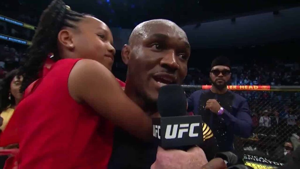UFC 261: Kamaru Usman Octagon Interview | "Y'all Said You Wanted Violence"